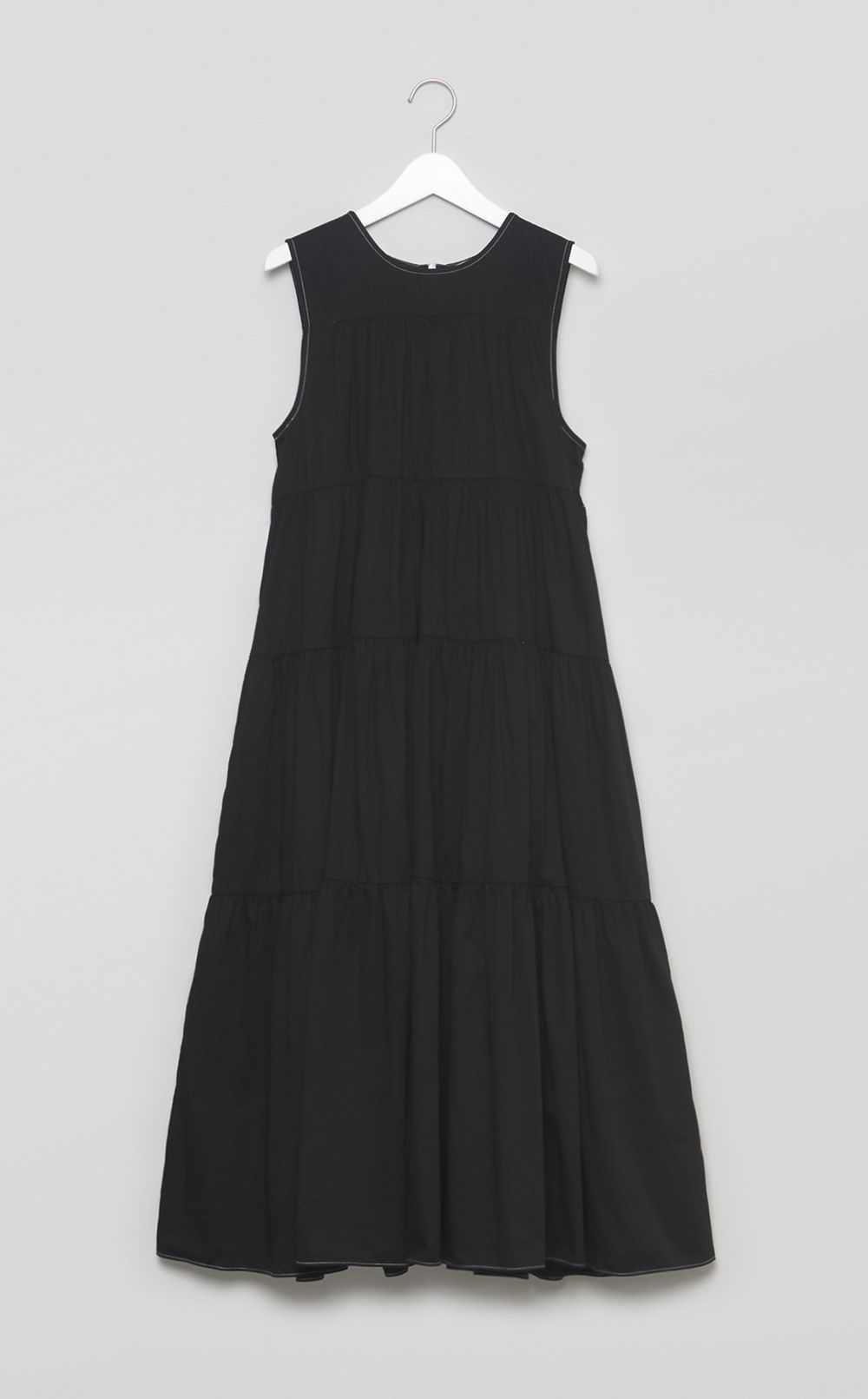 【reADdress】ノースリーブティアードワンピース