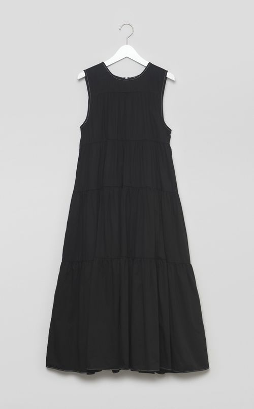 【reADdress】ノースリーブティアードワンピース