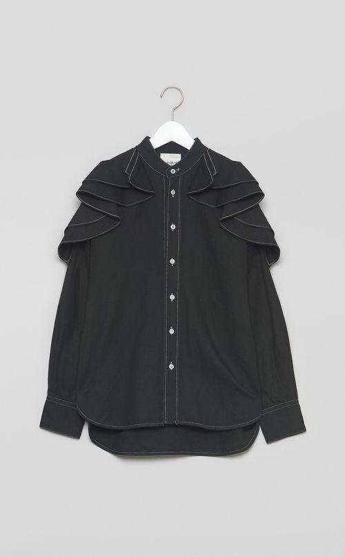 【reADdress】ショルダーフリルブラウス