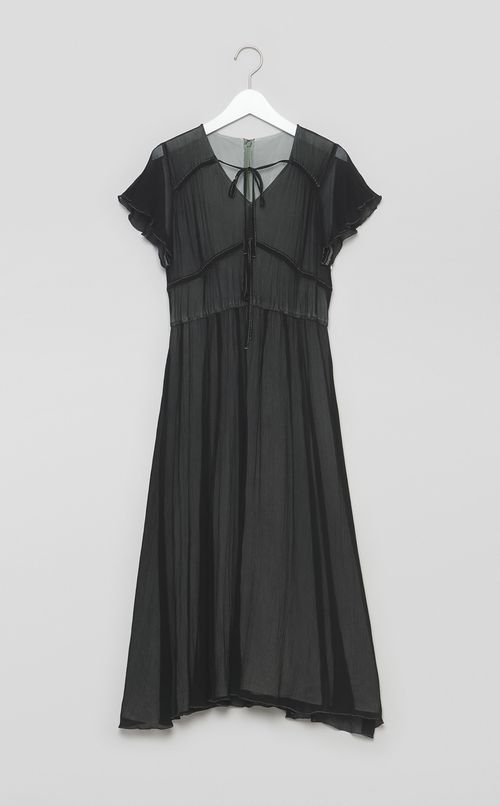 【reADdress】フリントリボンギャザーワンピース