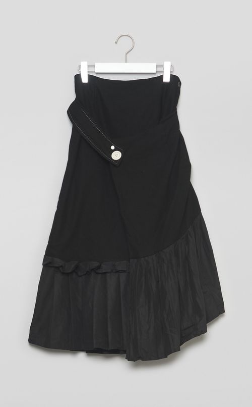 【reADdress】ネップツイードプリーツスカート