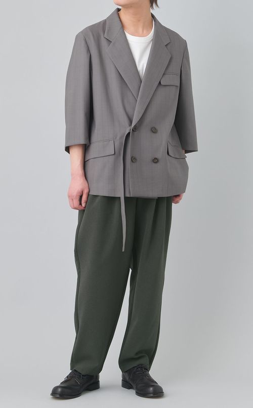 ハーフスリーブダブルジャケット