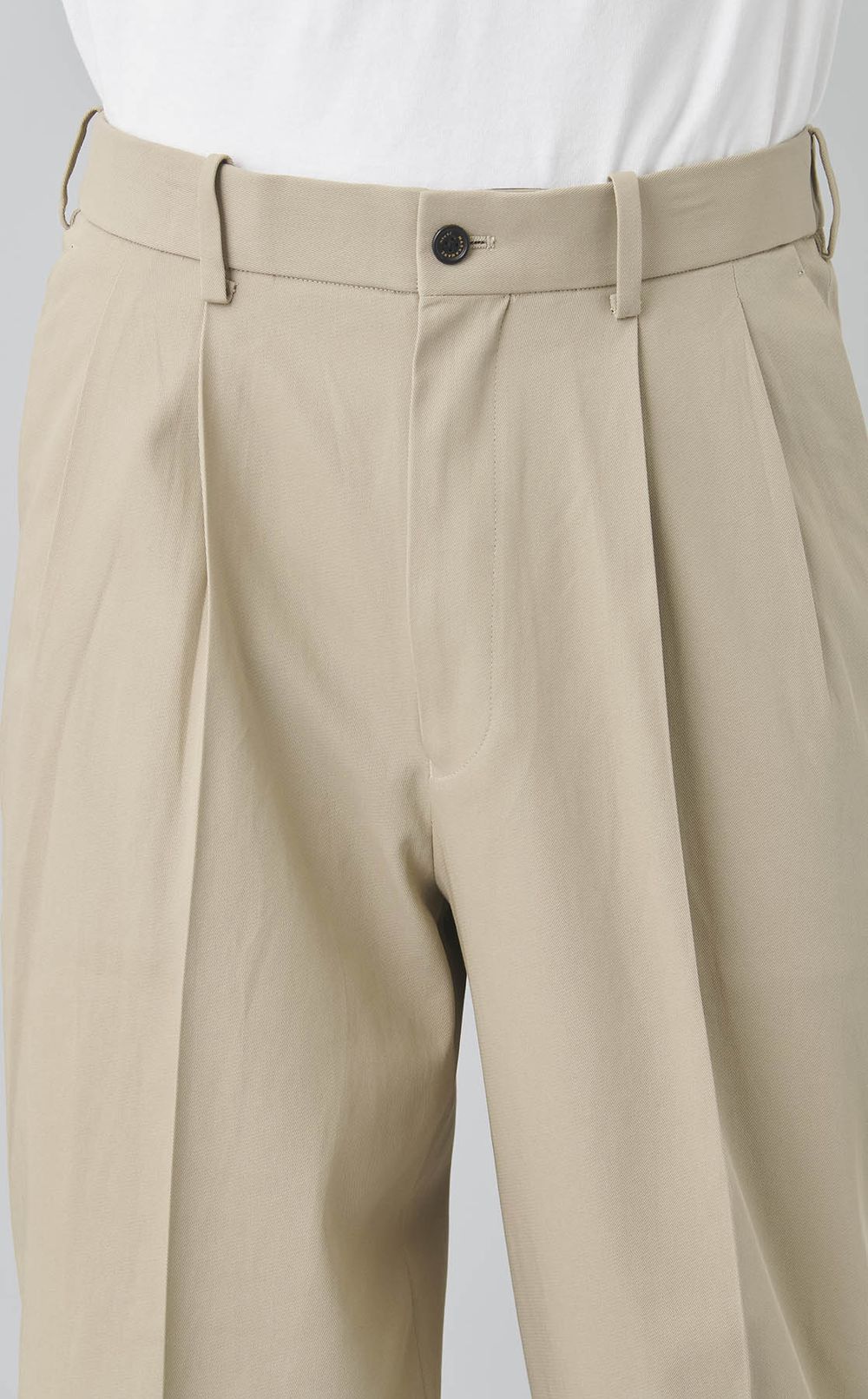 ダブルプリーツトラウザー