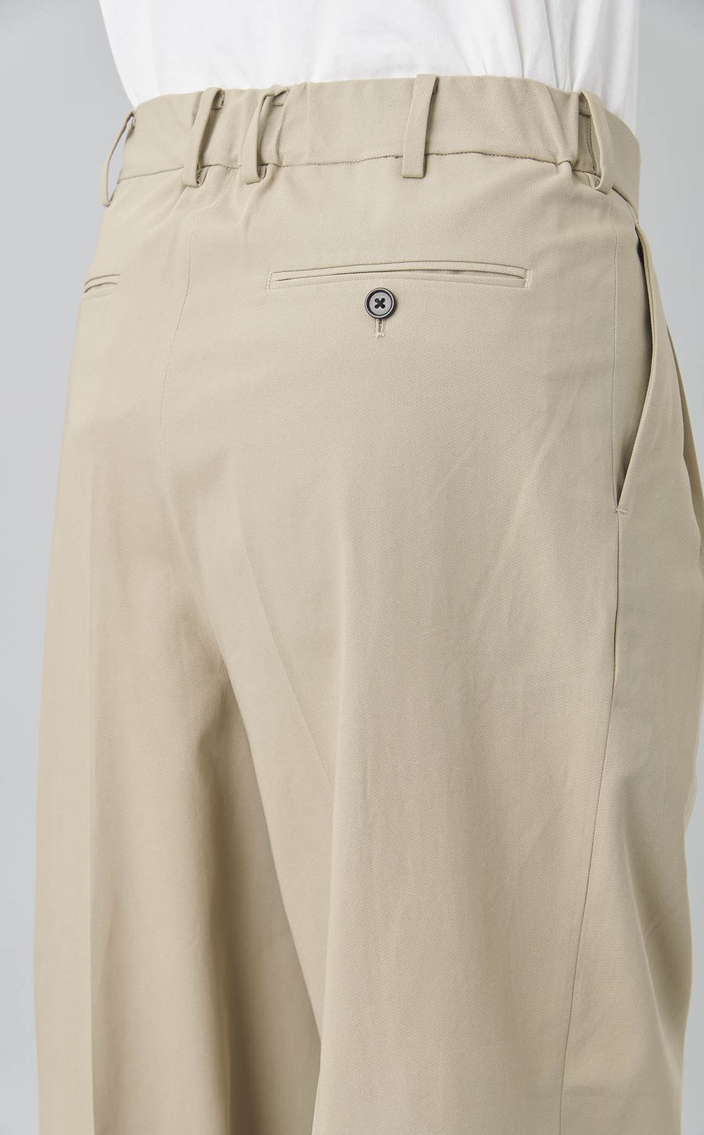 ダブルプリーツトラウザー