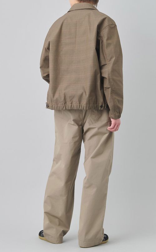 チェックショートジャケット