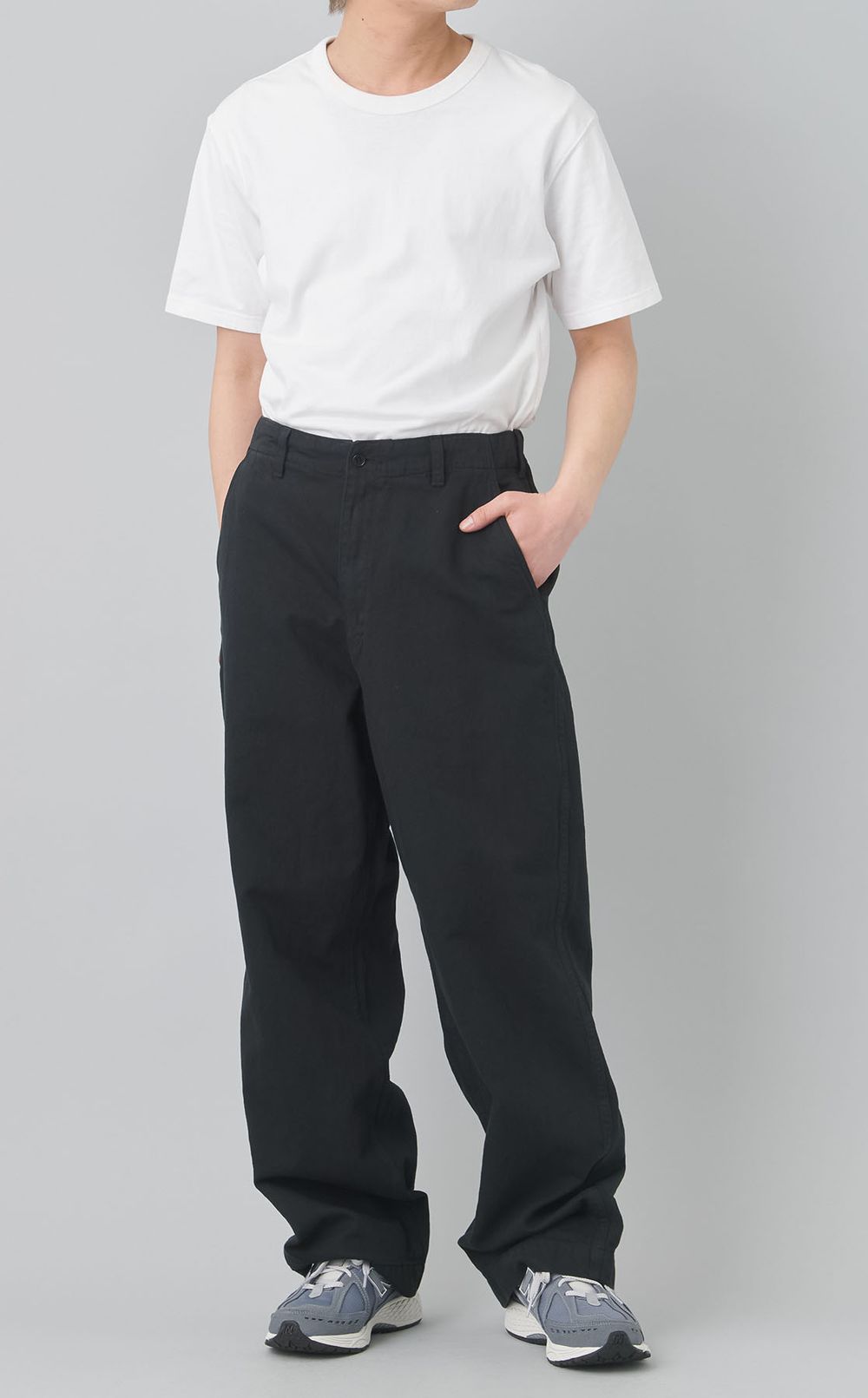 デニムバギーパンツ