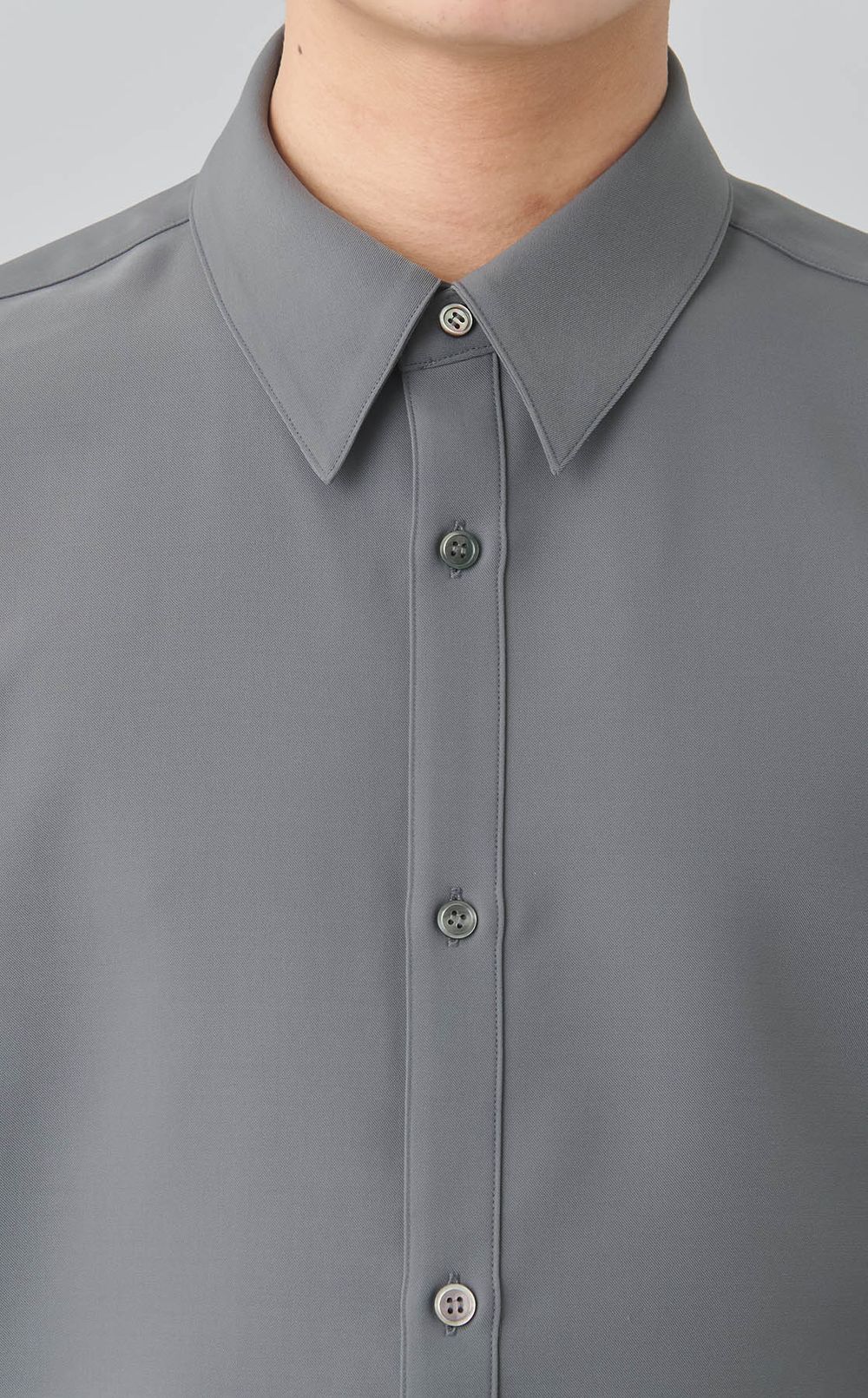 レギュラーカラードレスシャツ