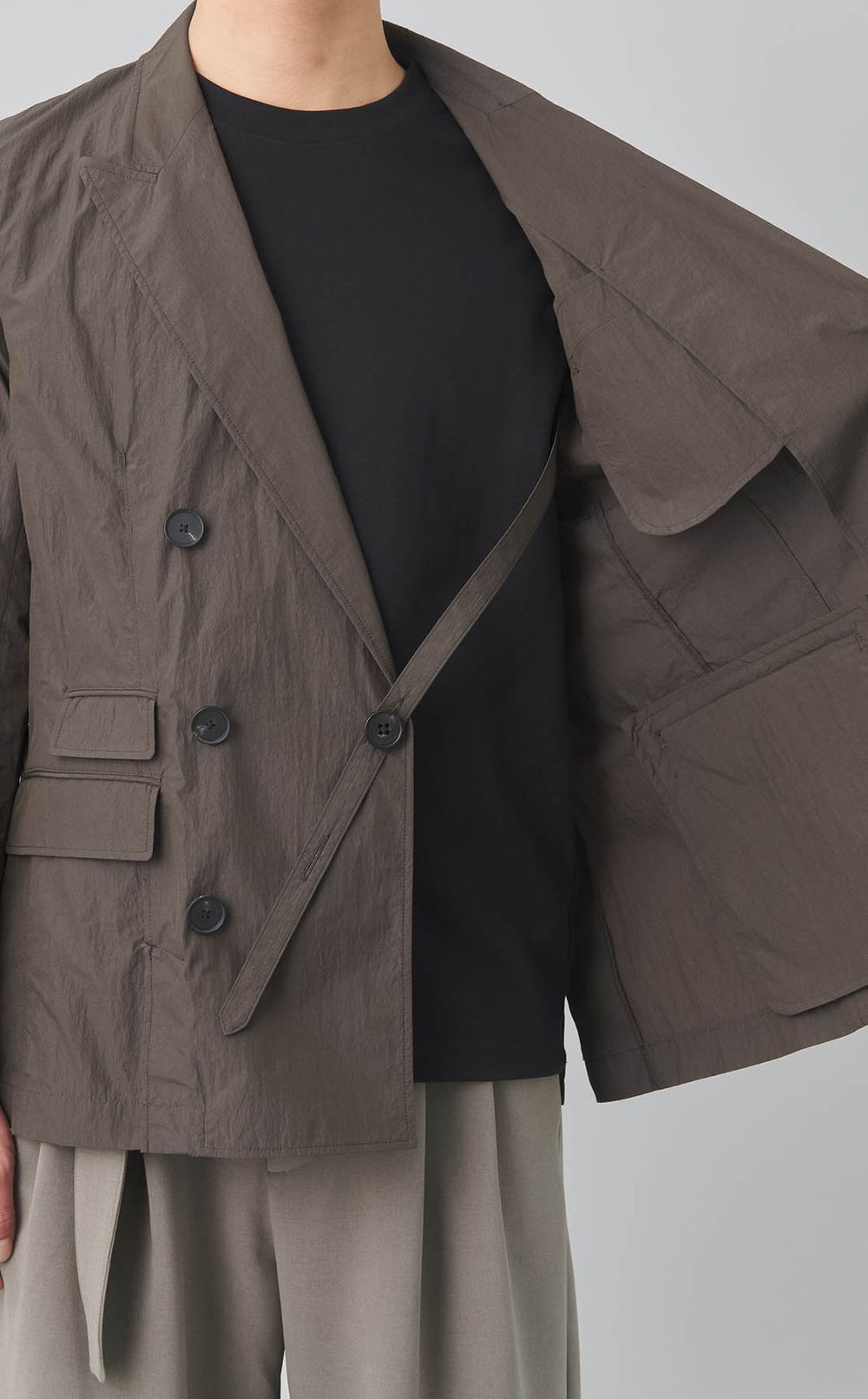 ワッシャーナイロンダブルジャケット