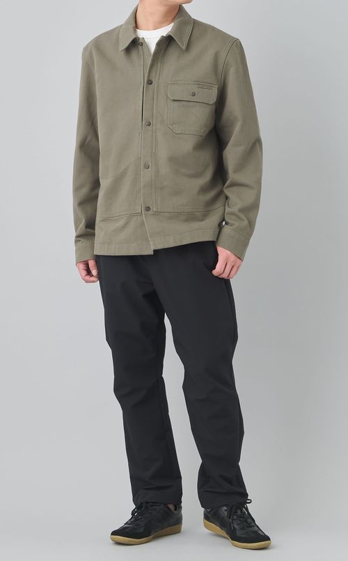 コットンツイルシャツジャケット