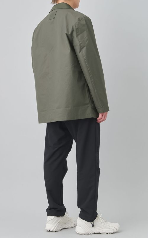 コットンナイロンカーコート