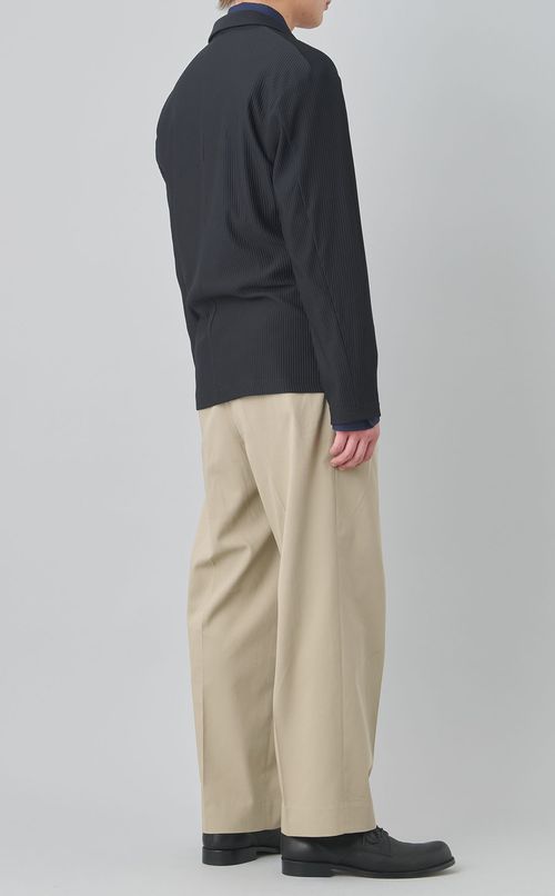 オーバーサイズプリーツジャケット