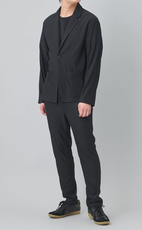 オーバーサイズプリーツジャケット