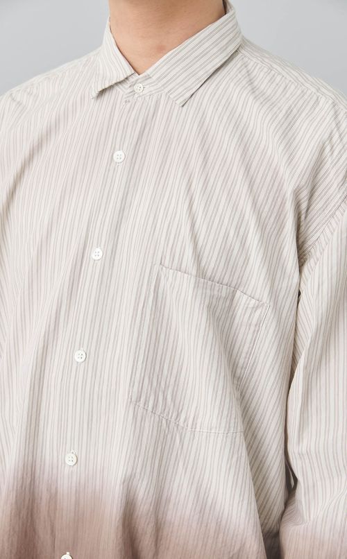 レギュラーカラーワイドシャツ