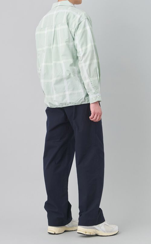 チェックシャツブルゾン