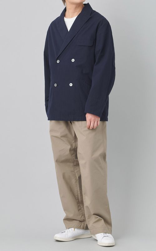 サイドベルトワイドパンツ