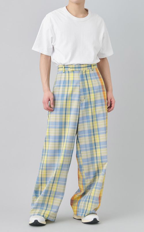 マドラスチェックパンツ