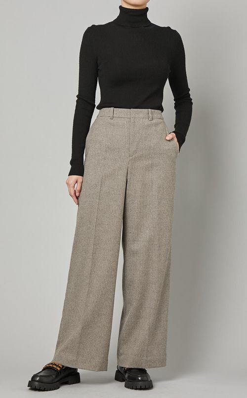 ドビーワイドストレートパンツ