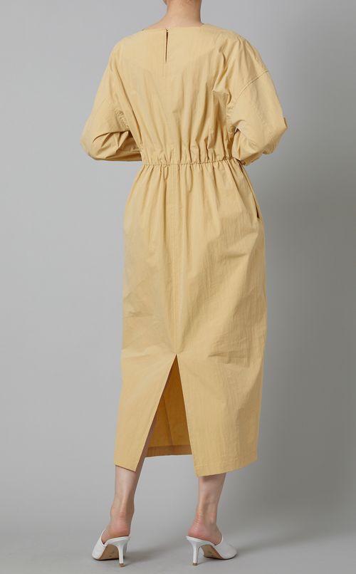 ウェストギャザーワンピース