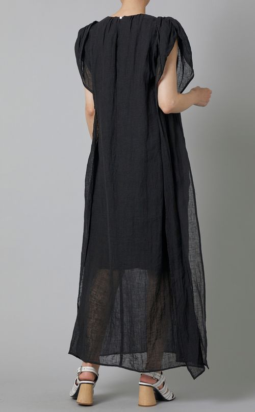 リネンボイルギャザーワンピース