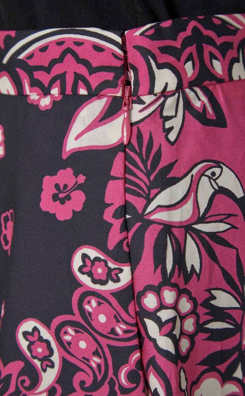 バンダナプリントコットンギャザースカート