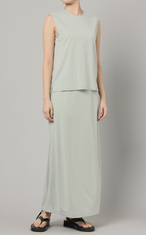 ジャージースリーブレストップス