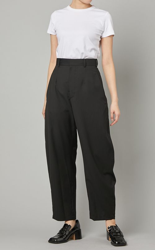 ウールトロワイドパンツ