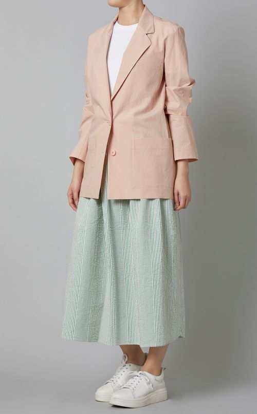 コットンリネンジャケット