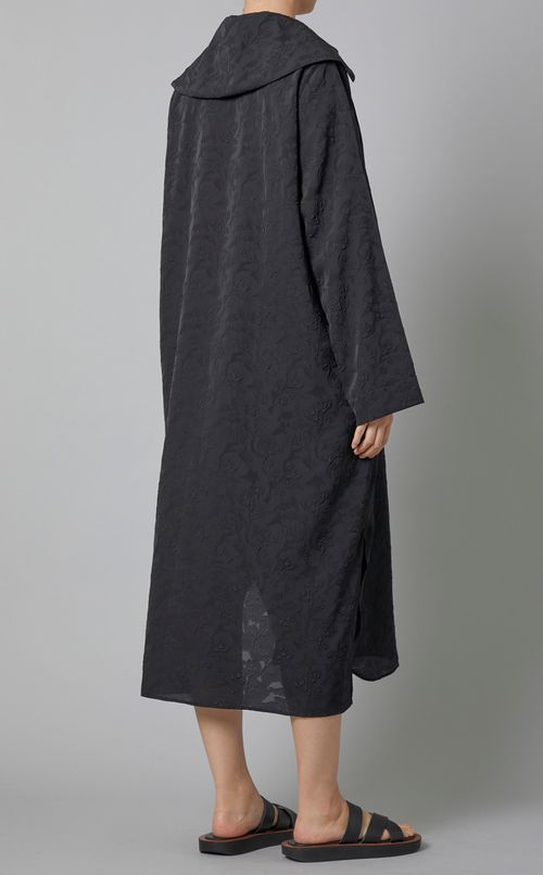 ジャガードセーラーカラーワンピース