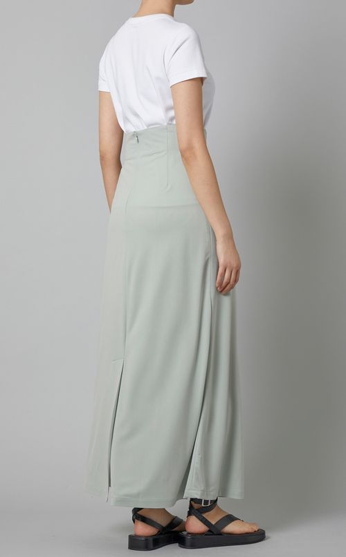 ジャージーストレートロングスカート