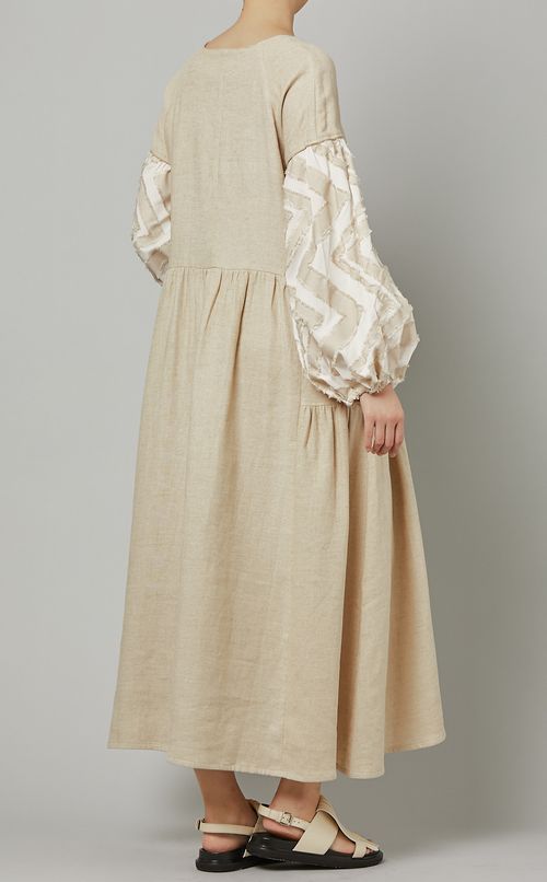 カットジャガードワンピース