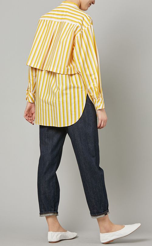 3WAYストライプシャツ