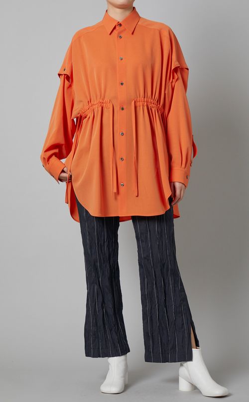 ストレートスリットパンツ