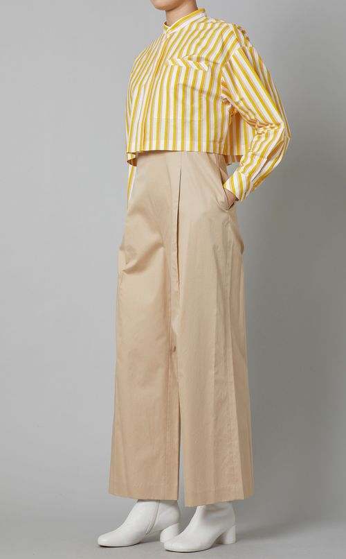 3WAYストライプシャツ