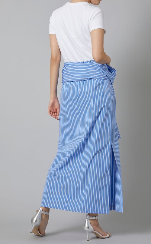 2WAYフロントボタンスカート