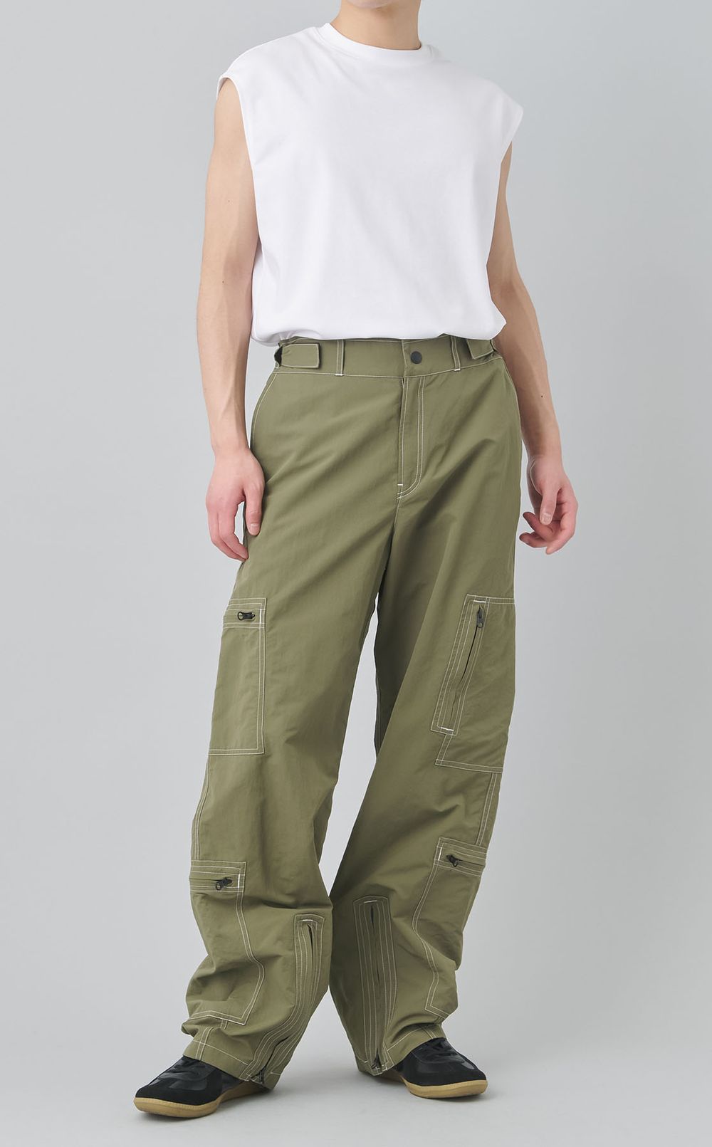 ナイロンフライトパンツ