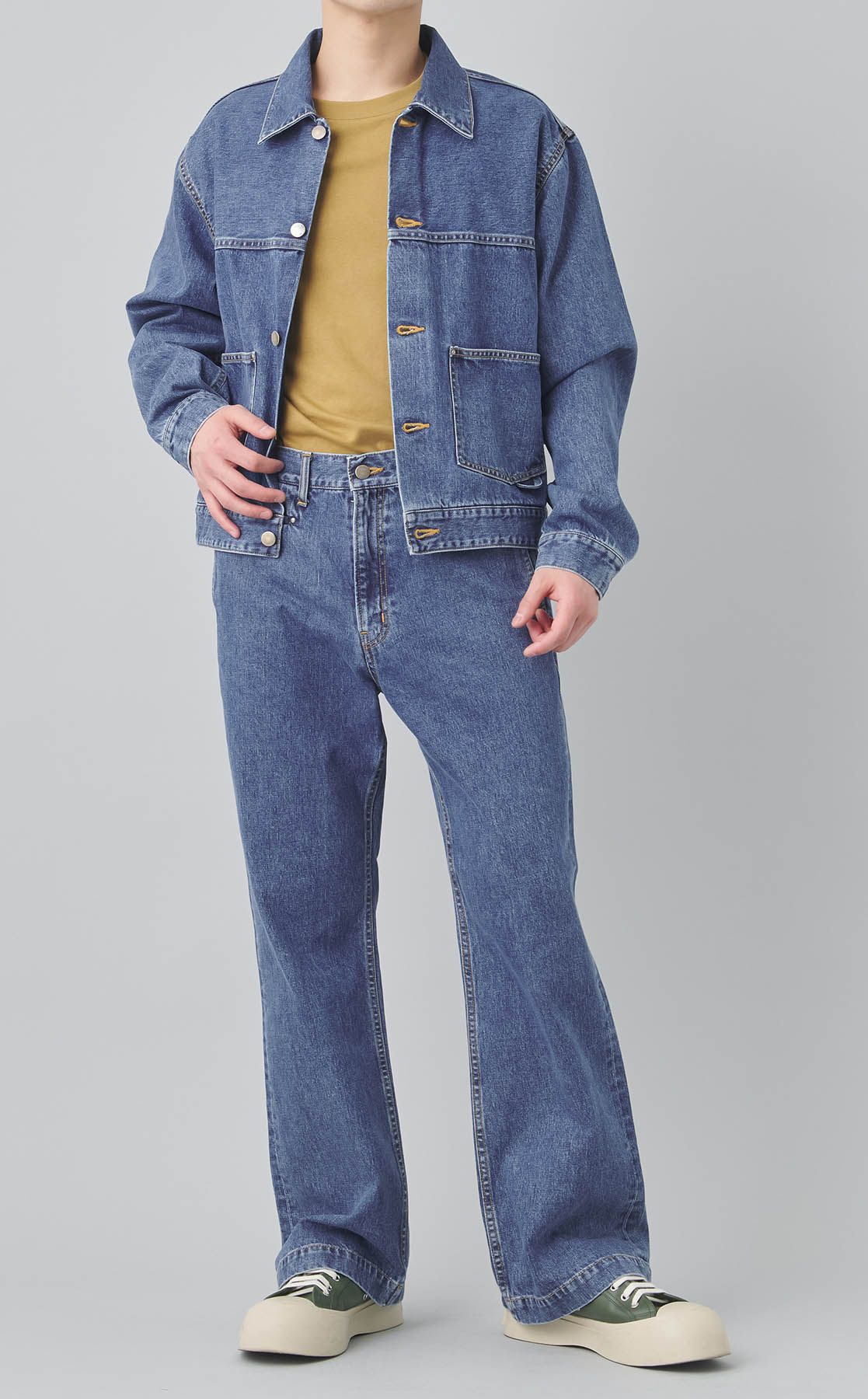 MATSUFUJI｜ブーツカットデニムトラウザー