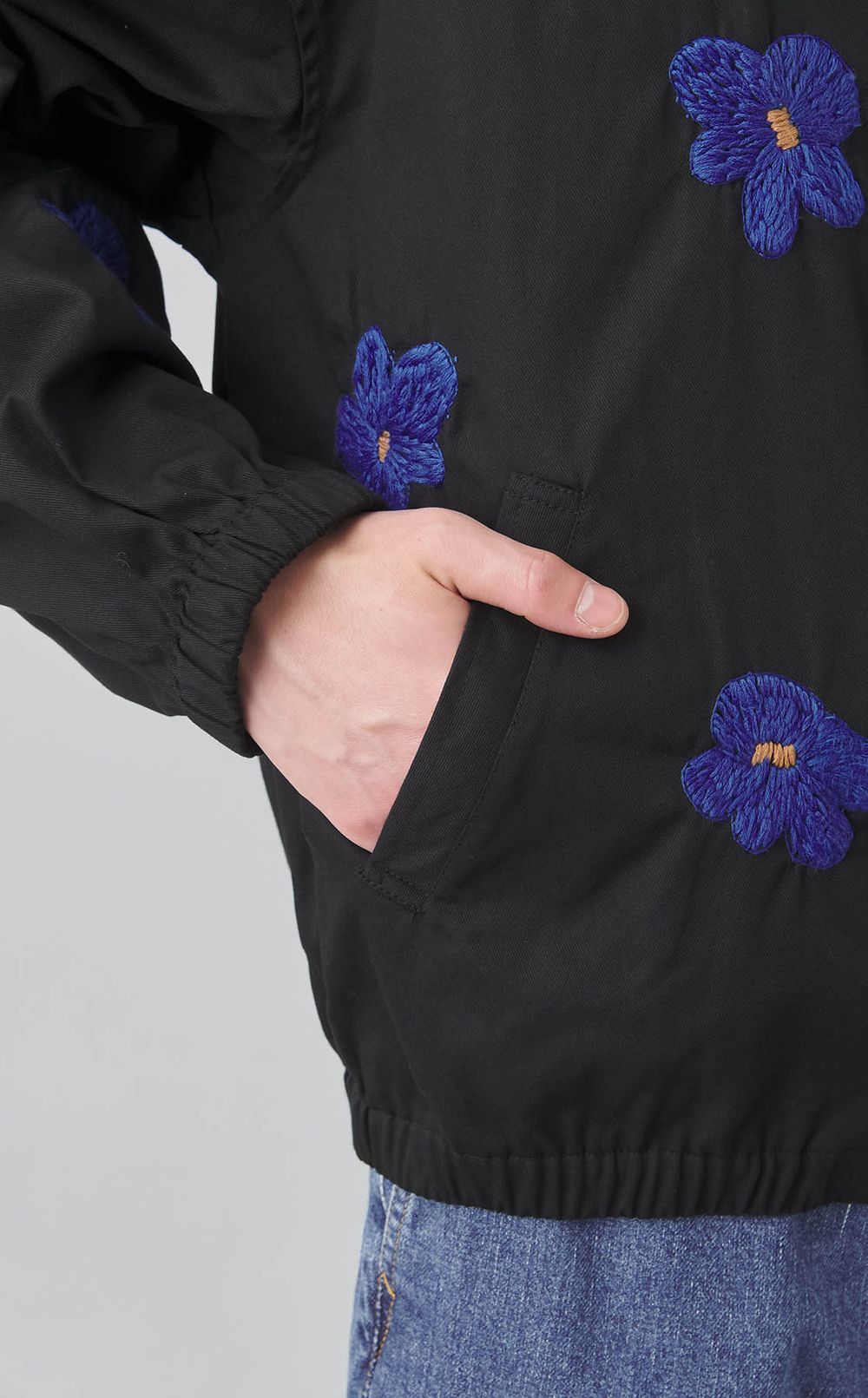 ハンドエンブロイダリーブルゾン