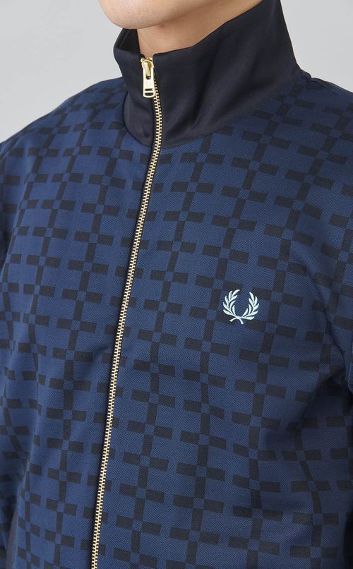 ジオメトリックトラックジャケット