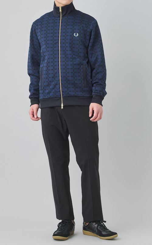 ジオメトリックトラックジャケット