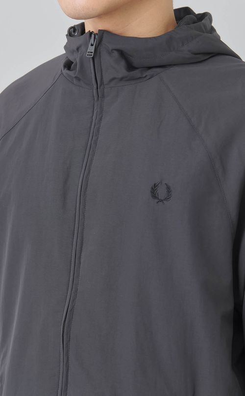 ジップフーディブルゾン