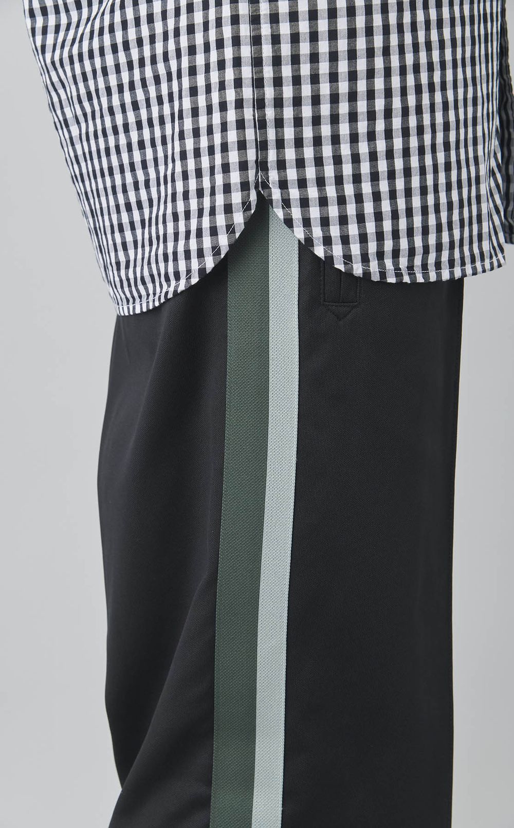 ギンガムチェックシャツ