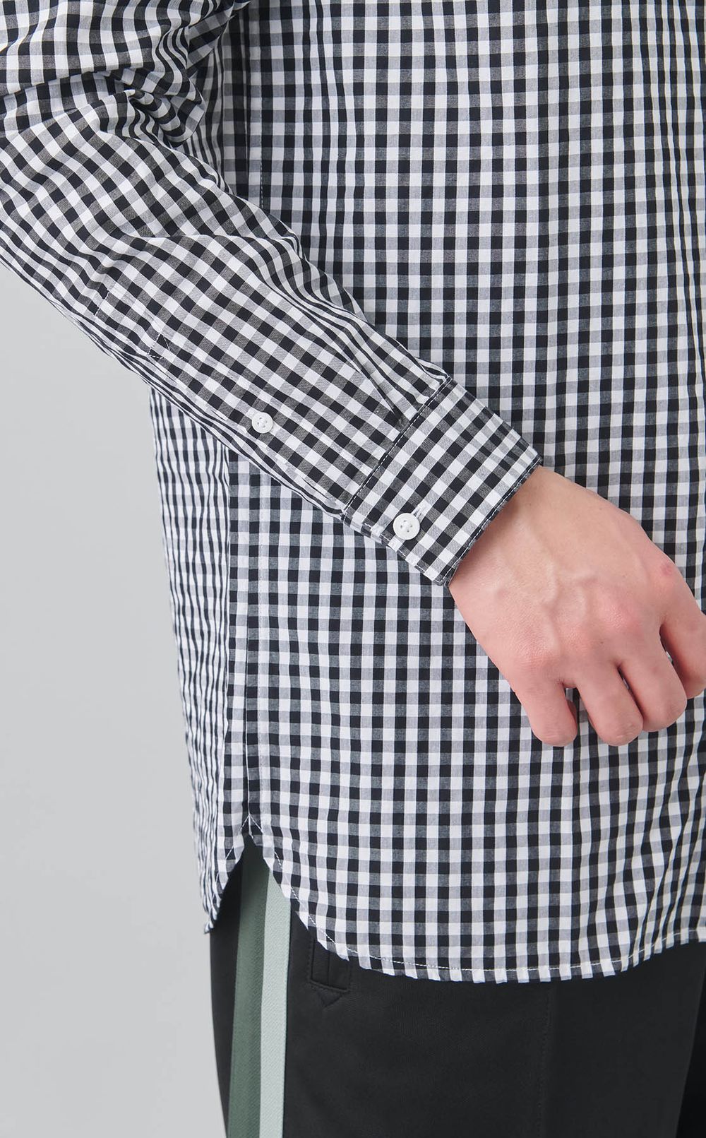 ギンガムチェックシャツ