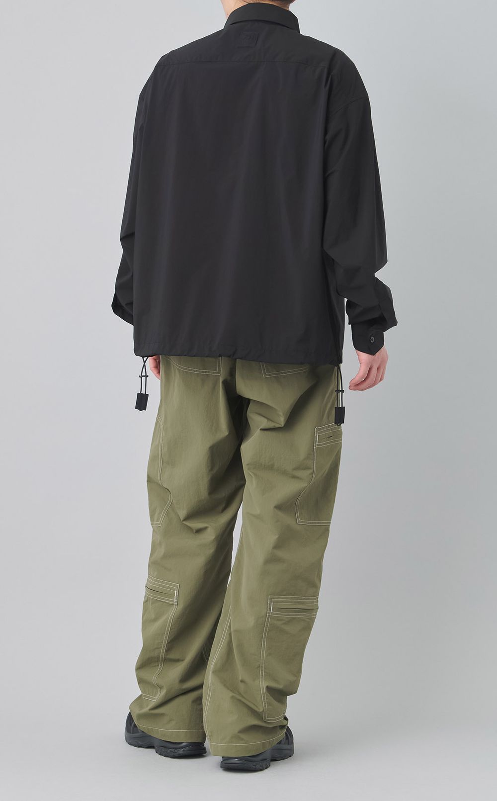 ストレッチタフタロングスリーブシャツ