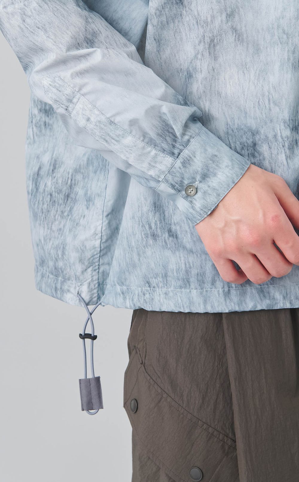 ストレッチタフタロングスリーブシャツ