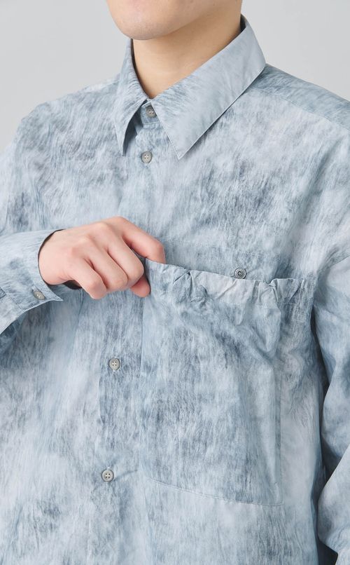 ストレッチタフタロングスリーブシャツ