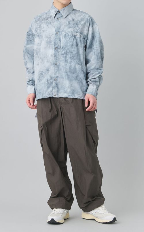 ストレッチタフタロングスリーブシャツ