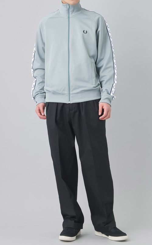 コットンギャバジンタックトラウザー