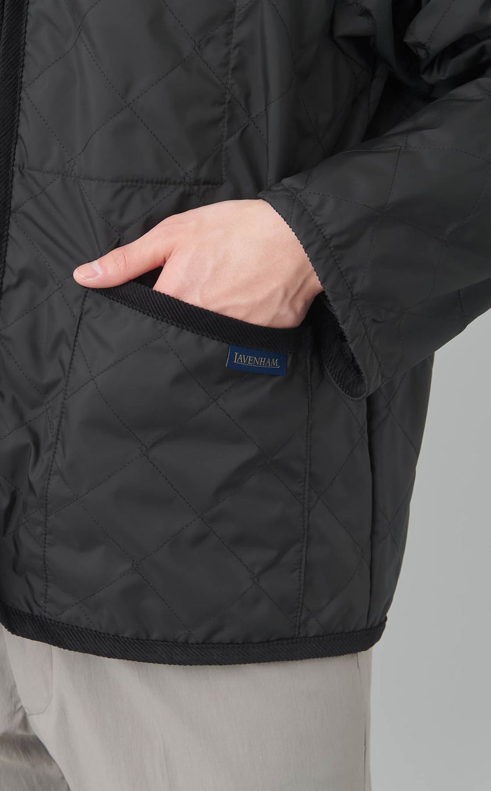 テイナムキルティングジャケット