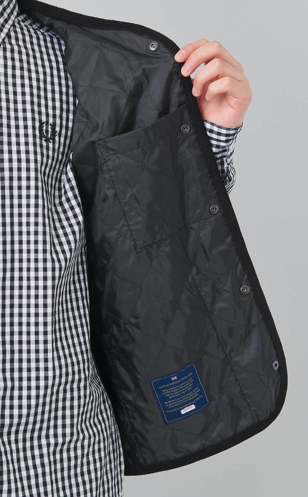 ソーンハムキルティングベスト