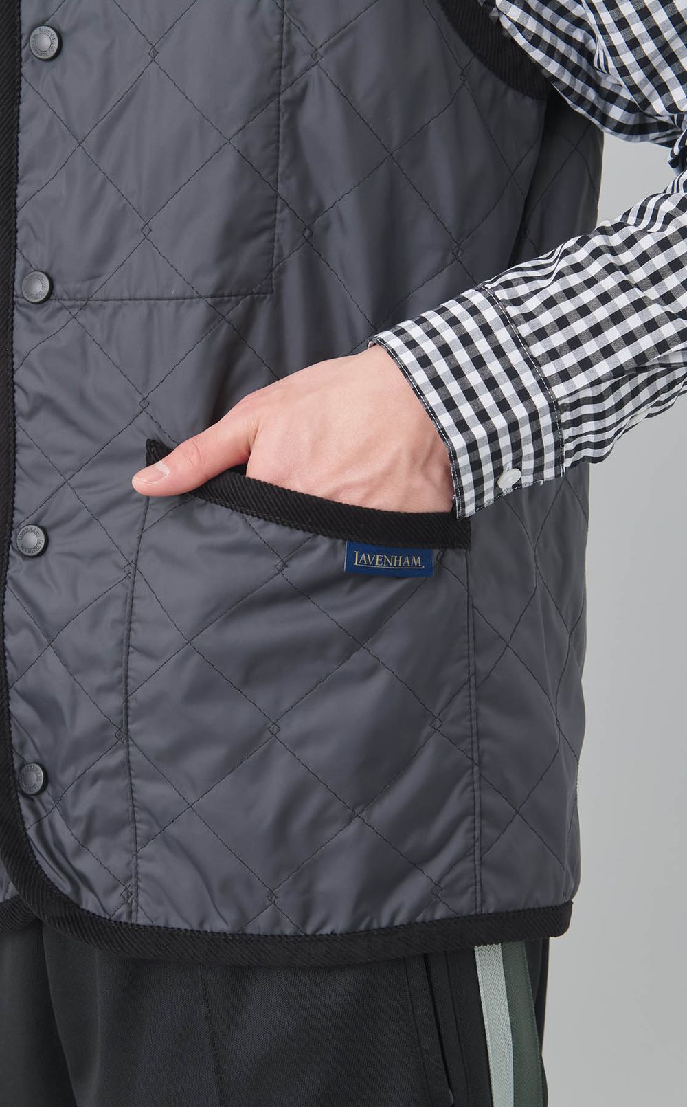 ソーンハムキルティングベスト